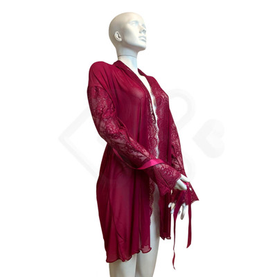 Foto 5 do produto Lingerie Chamour - Robe em Tule e Renda | Disponível em 4 Cores e 4 Tamanhos