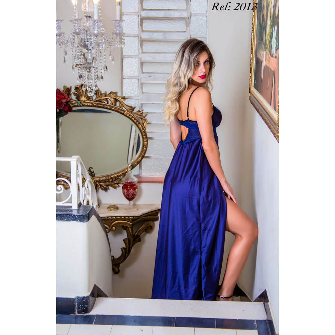 Lingerie Garota Veneno - Camisola Longa | Disponível em 2 Cores e 4 Tamanhos - 6