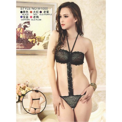 Foto 1 do produto Lingerie Jemptation - Body em Renda com Recorte | Disponível em 4 Cores