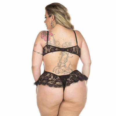 Foto 4 do produto Lingerie Pimenta Sexy - Body Agatha - Plus Size | Disponível em 3 Cores