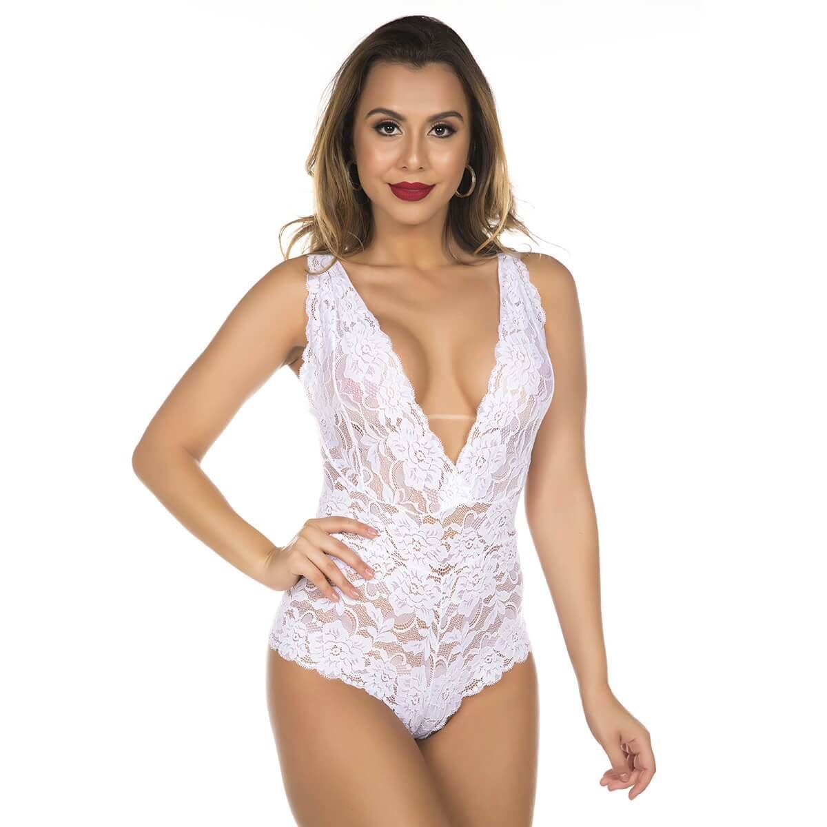 Body Renda-se - Pimenta Sexy Lingerie | Disponível em 5 Cores - 9