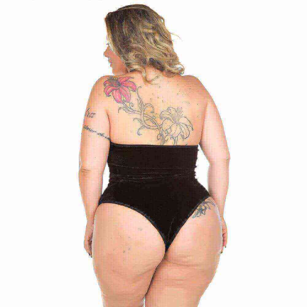 Lingerie Pimenta Sexy - Body Veludo | Tamanho: Plus Size - 2