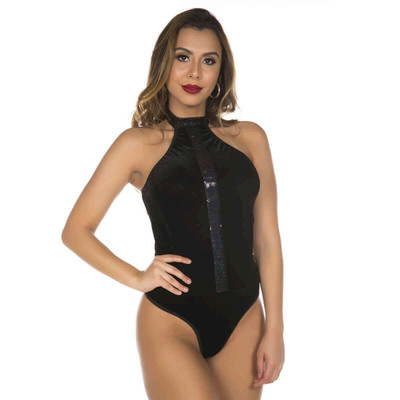 Foto 1 do produto Lingerie Pimenta Sexy - Body de Veludo | Tamanho Único