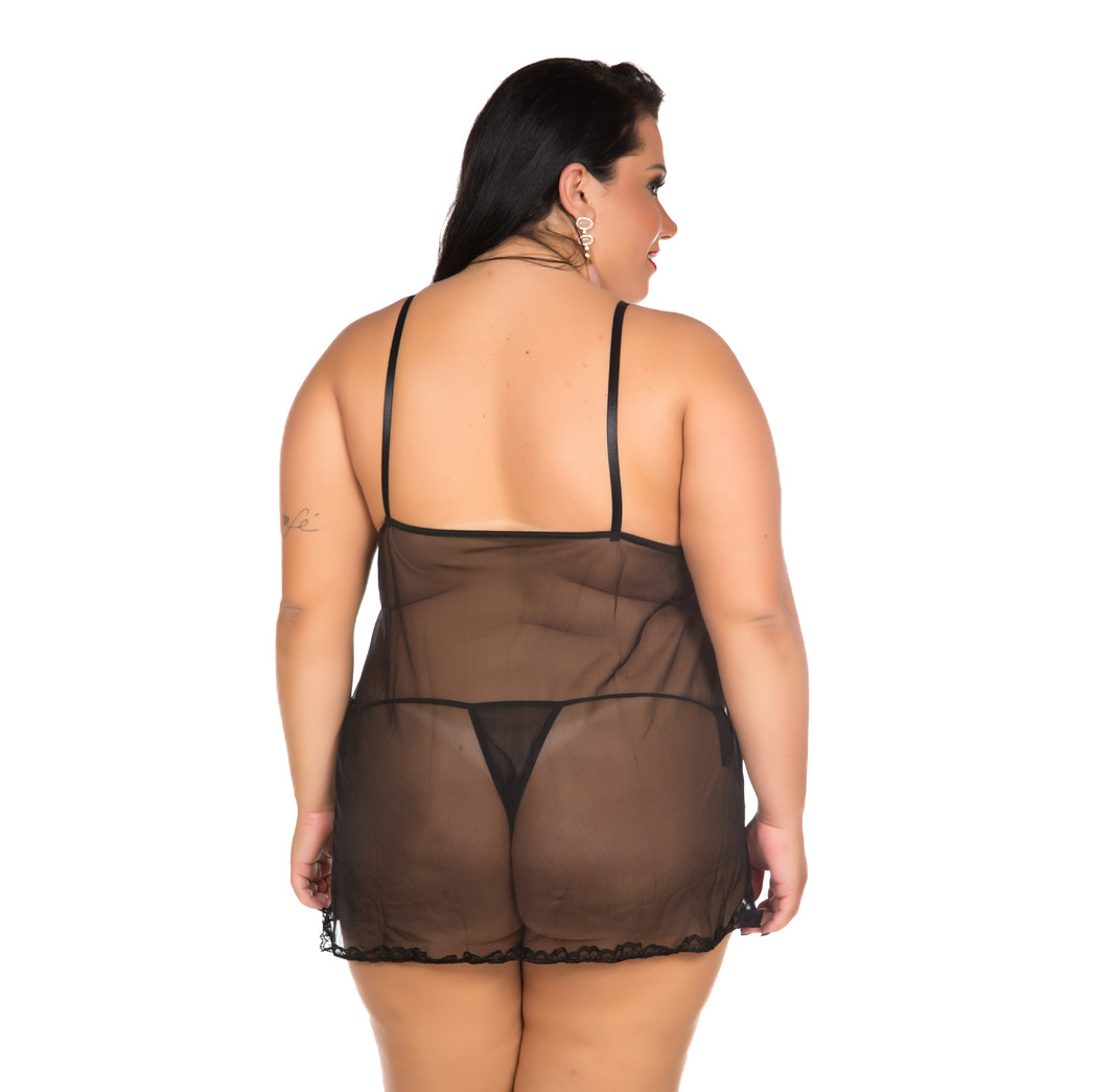 Camisola Carol - Pimenta Sexy Lingerie | Tamanho Único | Disponível em 3 Cores - 6