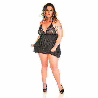 Foto 2 do produto Lingerie Pimenta Sexy - Camisola Doçura | Tamanho: Plus Size