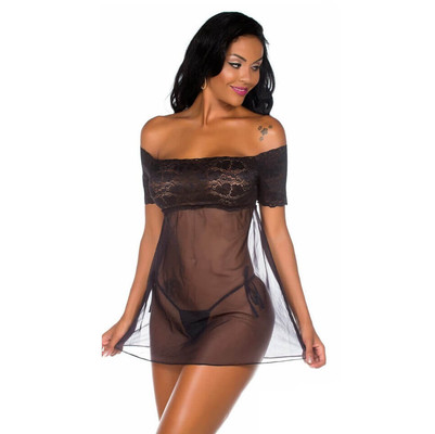 Foto 1 do produto Lingerie Pimenta Sexy - Camisola Gabriela | Disponível em 4 Cores