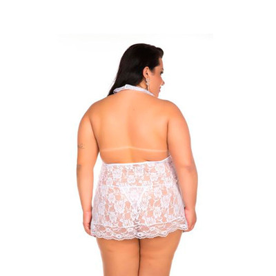 Lingerie Pimenta Sexy - Camisola Luxo Plus Size | Disponível em 5 Cores