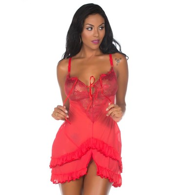 Lingerie Pimenta Sexy - Camisola Luxuria | Disponível em 3 Cores