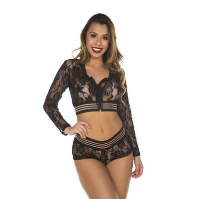 Foto 1 do produto Lingerie Conjunto Athletic Sexy - Pimenta Sexy | Tamanho Único