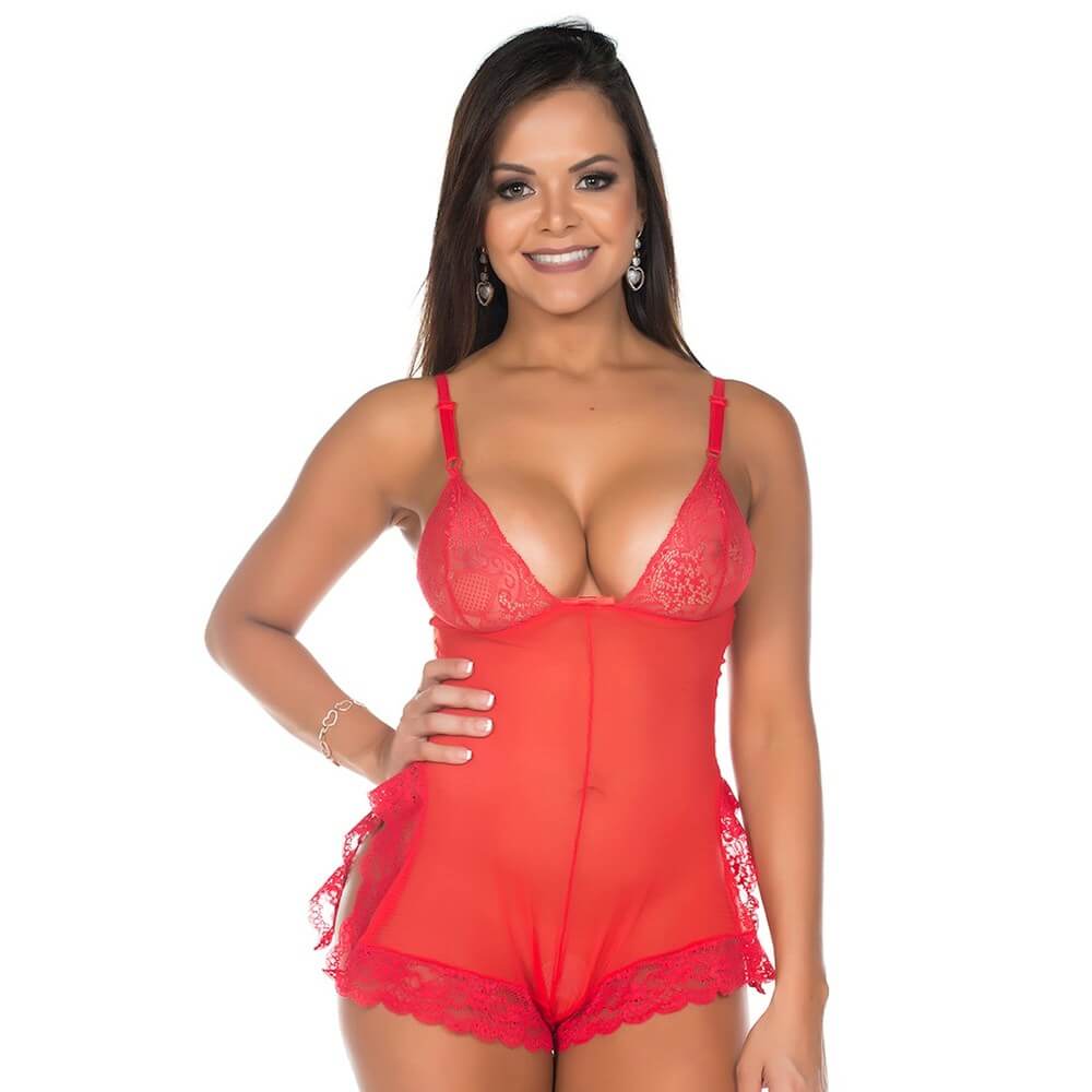 Lingerie Pimenta Sexy - Macaquinho sexy | Disponível em 3 Cores - 5