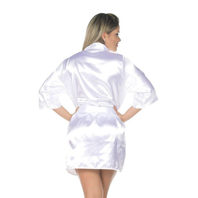 Lingerie Pimenta Sexy - Robe Cetim Curto | Disponível em 6 Cores