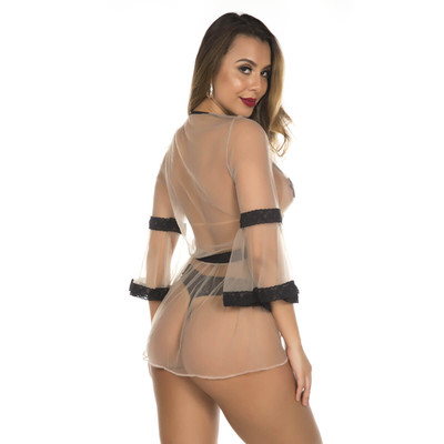 Foto 2 do produto Lingerie Pimenta Sexy - Robe Illusion | Tamanho Único