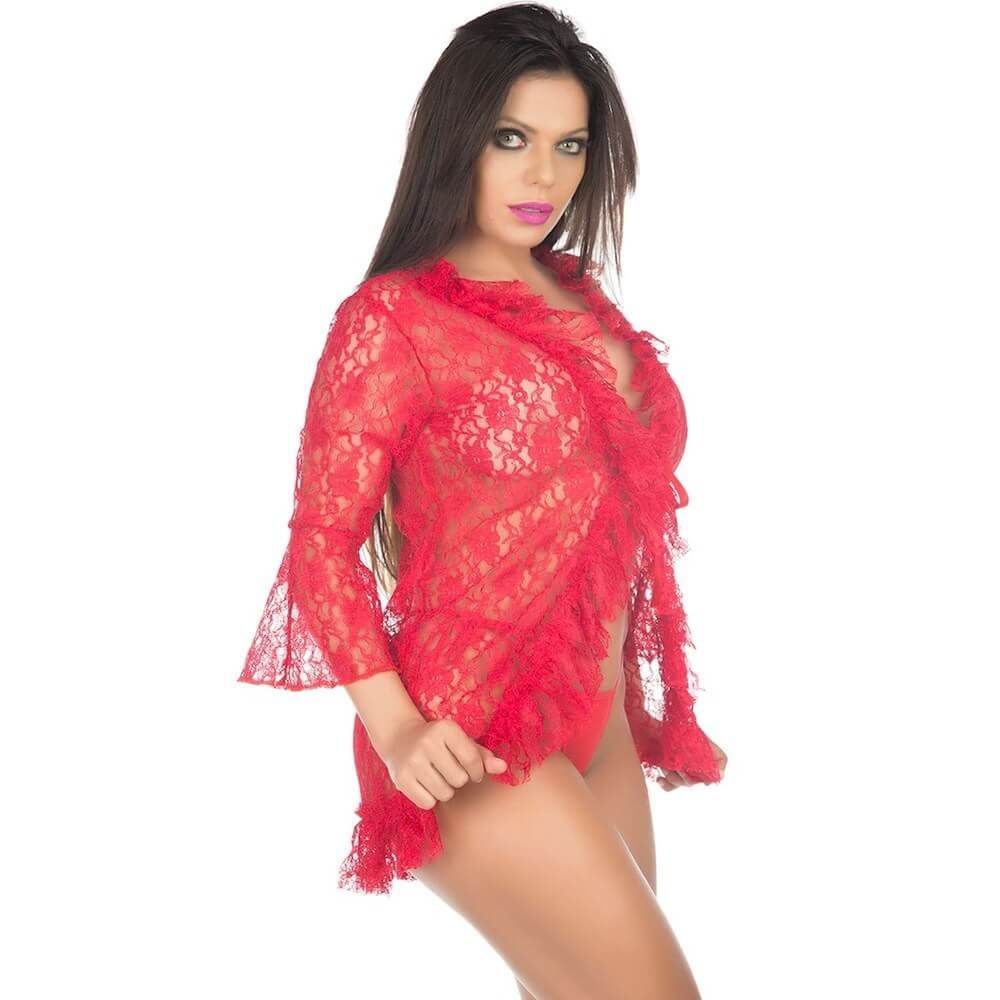 Robe Lola - Lingerie Pimenta Sexy | Disponível em 3 Cores - 3