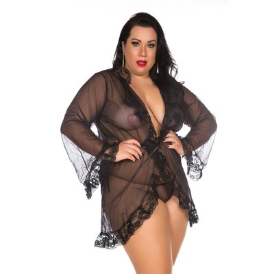 Lingerie Pimenta Sexy - Robe Tentação Plus Size | Disponível em 3 Cores
