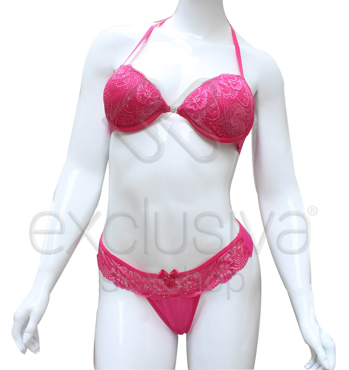Lingerie Ranny's - Conjunto Nadador Coração | Disponível em 3 Cores e 4 Tamanhos - 2