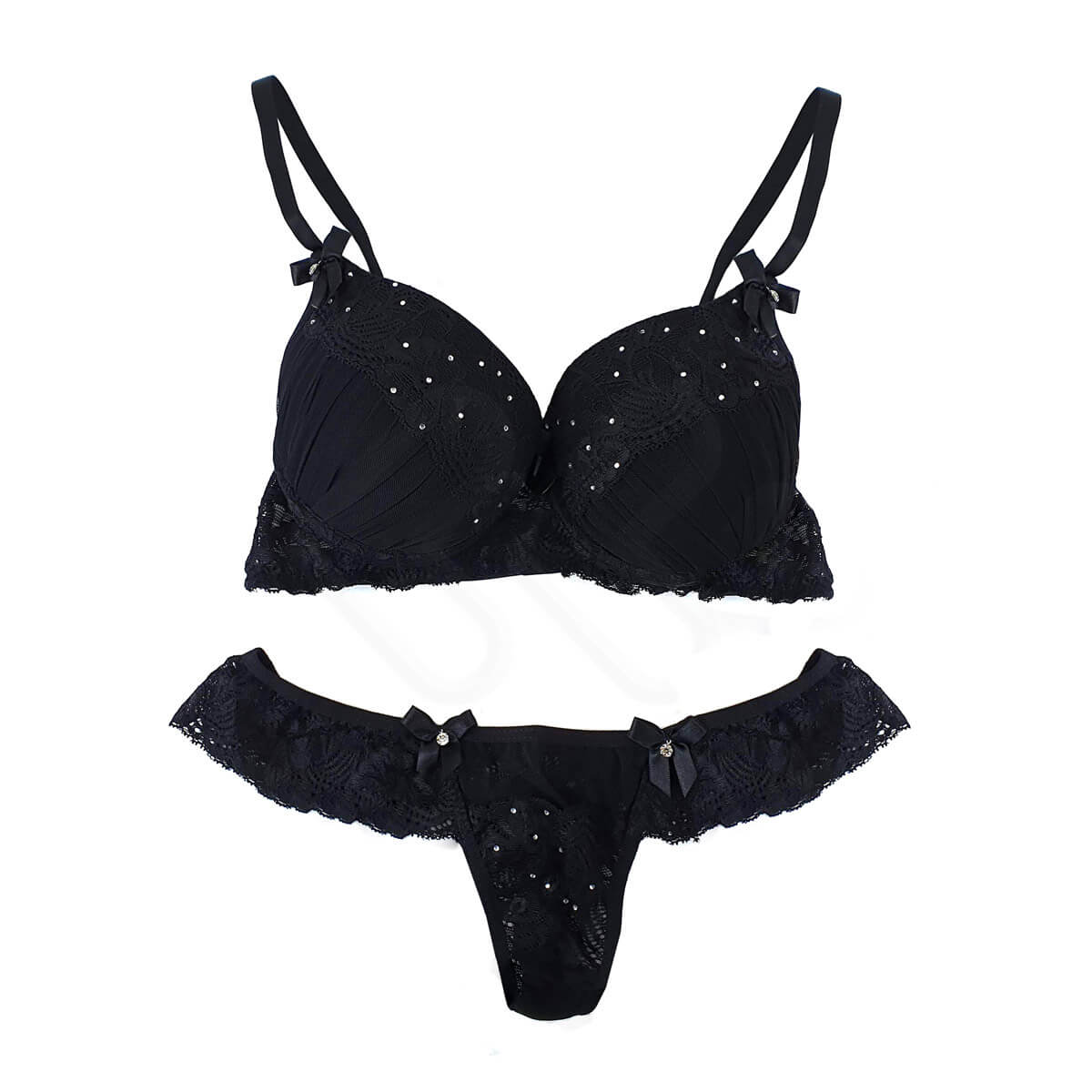 Conjunto 1/2 Taça Guiper Pingo de Luz - Lingerie Ranny's | Disponível em 4 Cores e 4 Tamanhos - 5