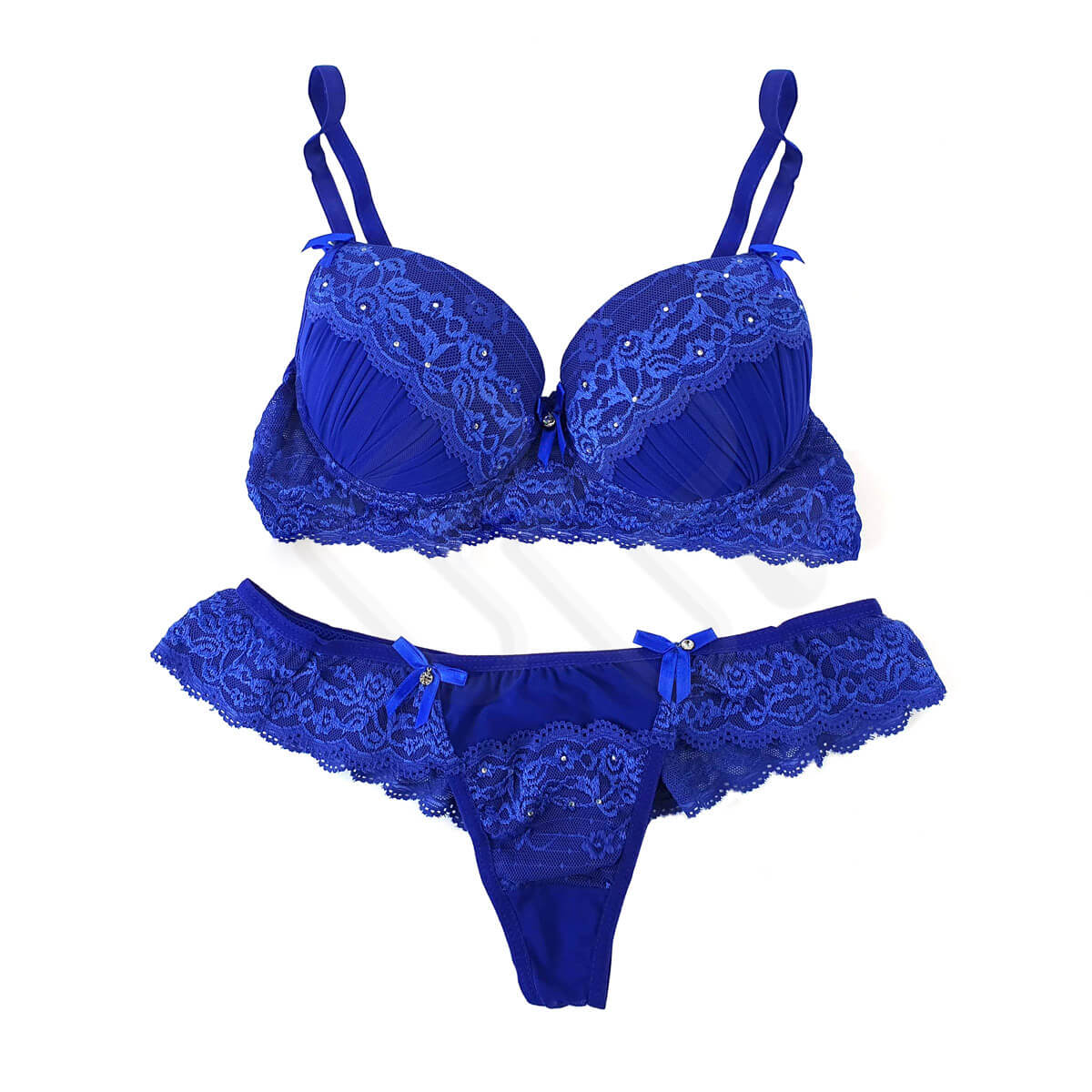 Conjunto 1/2 Taça Guiper Pingo de Luz - Lingerie Ranny's | Disponível em 4 Cores e 4 Tamanhos - 4