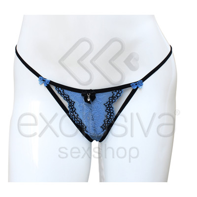 Foto 3 do produto Lingerie Sapeka - Calcinha Fio Felicita | Disponível em 4 Cores