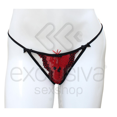 Foto 5 do produto Lingerie Sapeka - Calcinha Fio Felicita | Disponível em 4 Cores