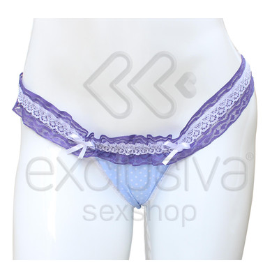 Foto 4 do produto Lingerie Sapeka - Calcinha Fio Lady | Disponível em 12 Cores
