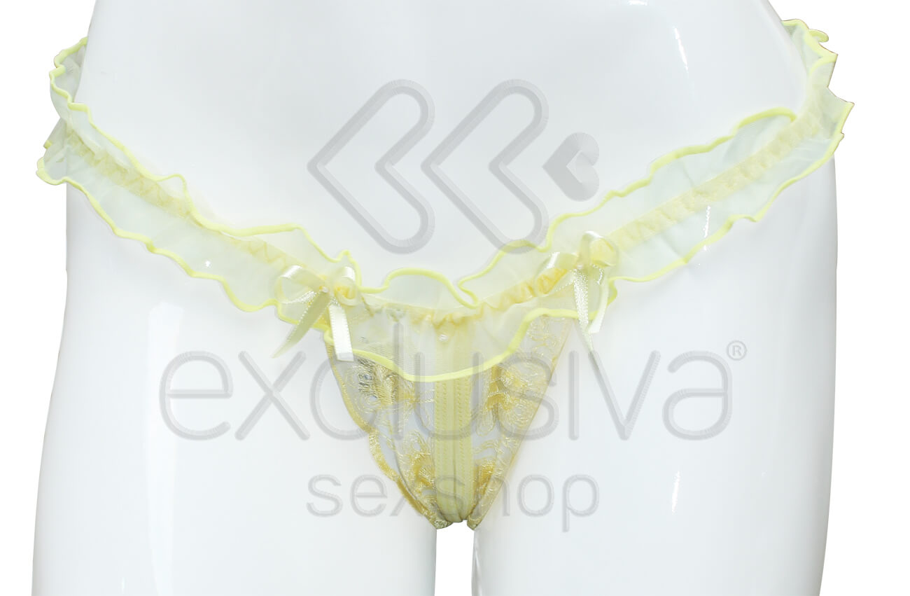 Lingerie Sapeka - Calcinha Fio Monalisa | Disponível em 4 Cores - 2