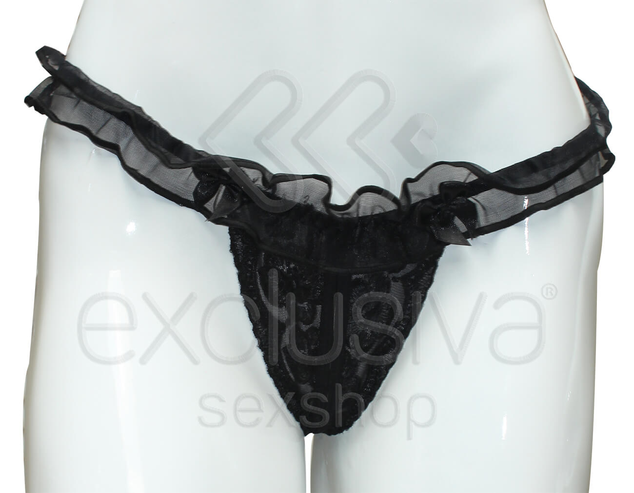 Lingerie Sapeka - Calcinha Fio Monalisa | Disponível em 4 Cores - 3