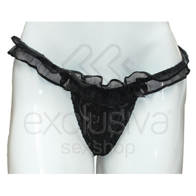 Foto 3 do produto Lingerie Sapeka - Calcinha Fio Monalisa | Disponível em 4 Cores