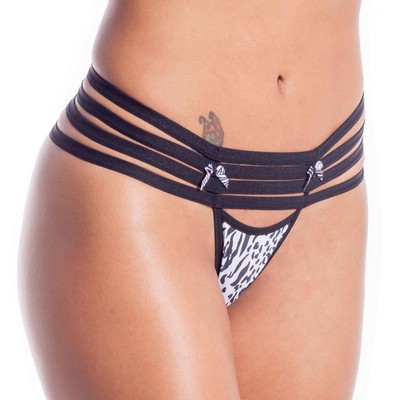 Foto 3 do produto Lingerie Sapeka - Calcinha Fio Olga | Disponível em 2 Estampas