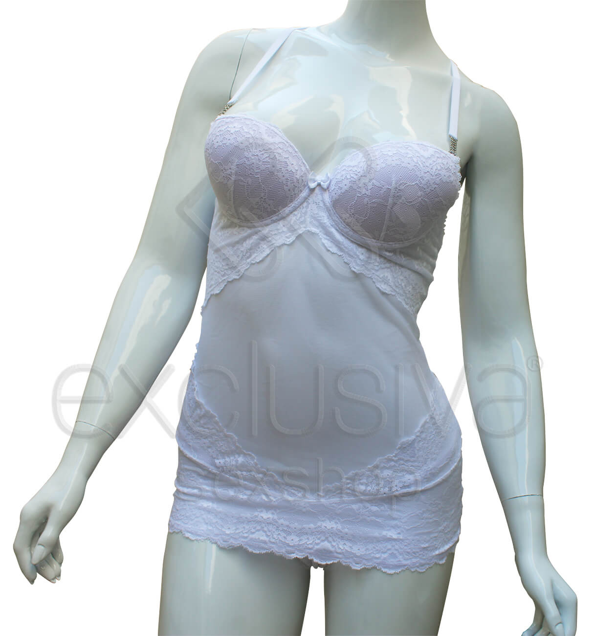 Lingerie Sapeka - Camisola Evidence | Disponível em 3 Cores e 4 Tamanhos - 5