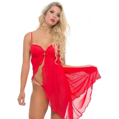 Foto 2 do produto Lingerie Sapeka - Camisola Lady | Disponível em 3 Cores e 4 Tamanhos