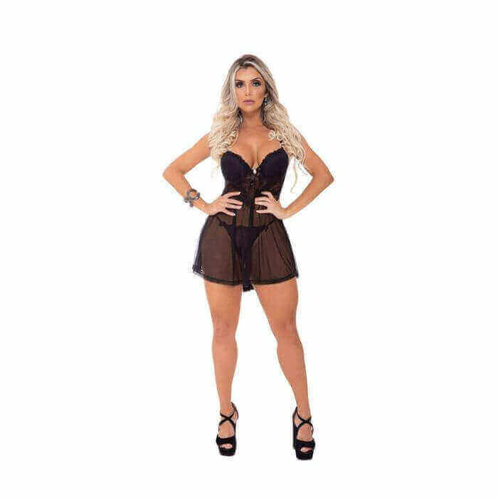 Lingerie Sapeka - Camisola Vitoria | Disponível em 3 Cores e 4 Tamanhos - 5