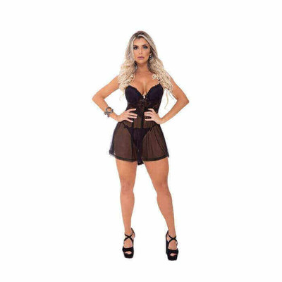 Foto 5 do produto Lingerie Sapeka - Camisola Vitoria | Disponível em 3 Cores e 4 Tamanhos