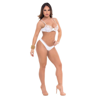 Foto 3 do produto Lingerie Sapeka - Conjunto Charlie | Disponível em 3 Cores e 4 Tamanhos