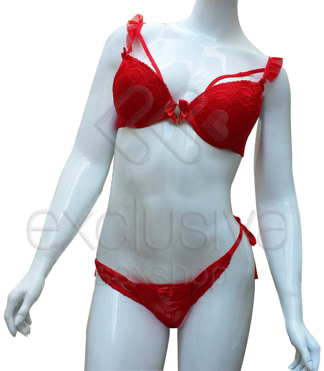 Lingerie Sapeka - Conjunto Mistic | Disponível em 3 Cores e 4 Tamanhos - 3