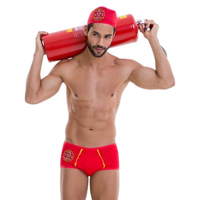 Foto 1 do produto Lingerie Sapeka - Kit Cueca Bombeiro