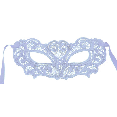 Foto 2 do produto Lingerie Sapeka - Máscara Mabel em Poliéster com Tiras em Cetim Para Amarrar | Disponível em 3 Cores