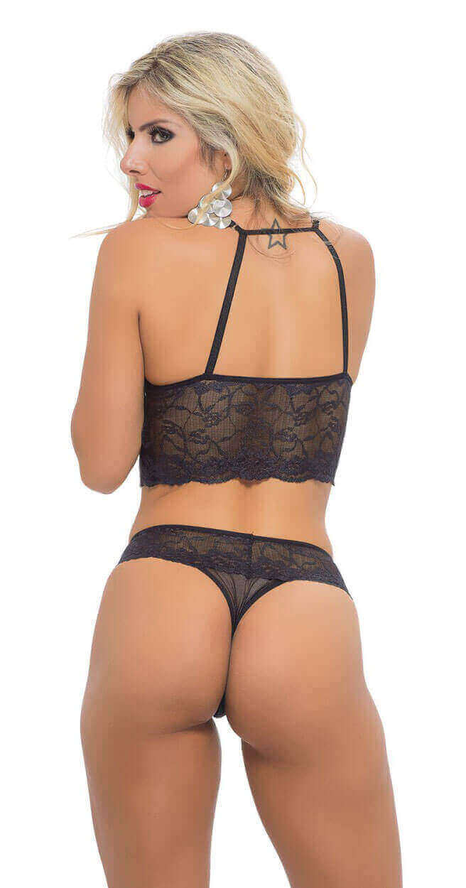 Lingerie Sapeka - Sutiã Santropê - Cor: Preto | Disponível em 4 Tamanhos - 3