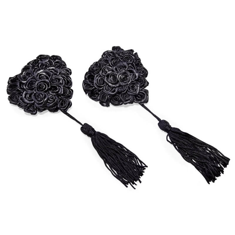 Lingerie Sapeka - Tapa Seios Nipple Cover Rose em Forma de Coração | Disponível em 2 Cores | Tamanho Único - 2