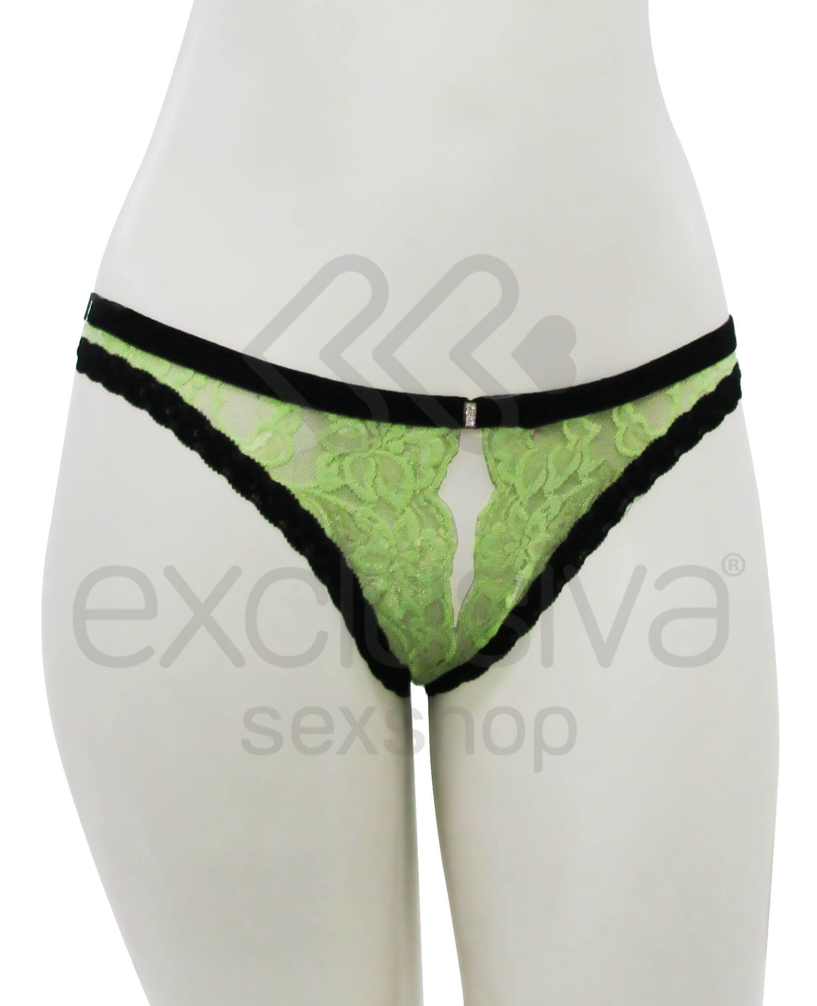 Lingerie Sensualle - Calcinha Aceito Cartão | Disponível em 4 Cores - 5