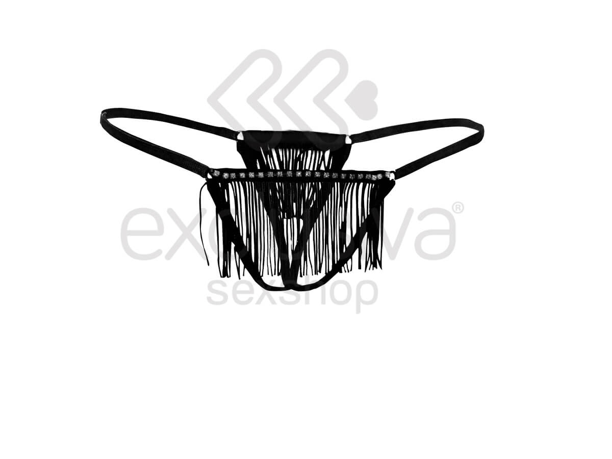 Lingerie Sensualle - Calcinha Só Love com Abertura | Disponível em 3 Cores - 3
