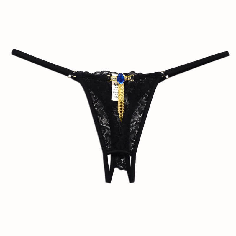 Lingerie Sensualle - Calcinha Se Você Quiser | Cor: Preto - 2