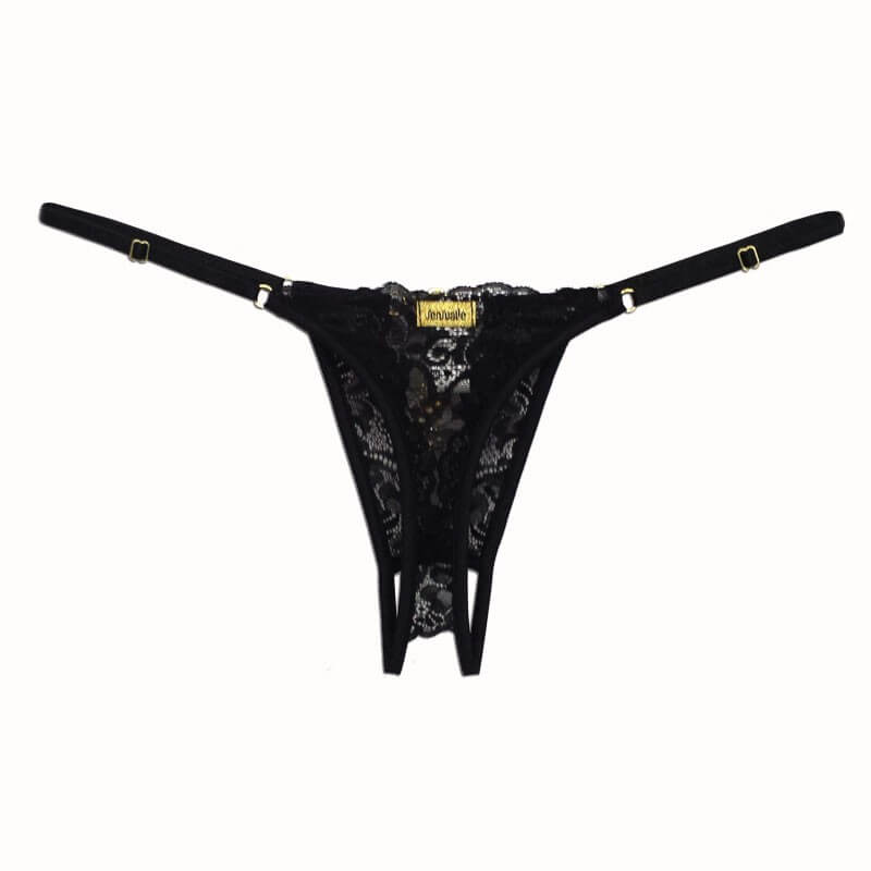 Lingerie Sensualle - Calcinha Se Você Quiser | Cor: Preto - 3