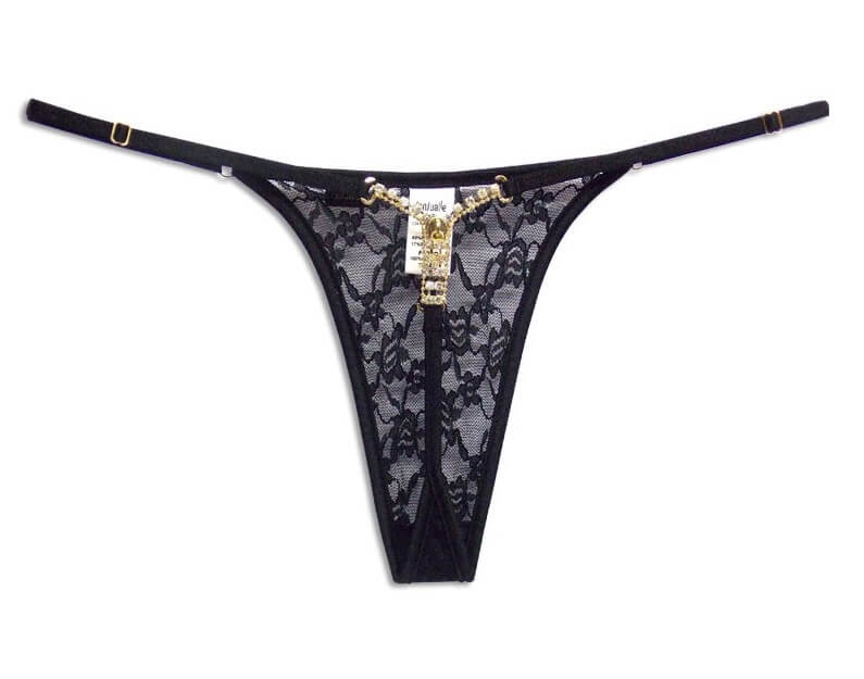 Lingerie Sensualle - Calcinha Zinga | Cor: Preto - 3