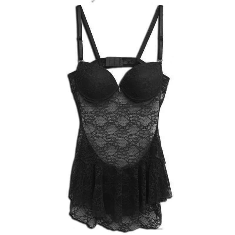 Lingerie Sensualle - Camisola Bandida | Disponível em 3 Cores - 3