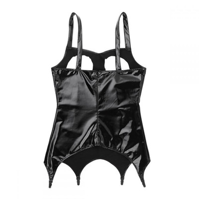 Foto 5 do produto Lingerie Topo Toys - Corselet Erótico em Spandex com Abertura nos Seios | Disponível em 2 Tamanhos