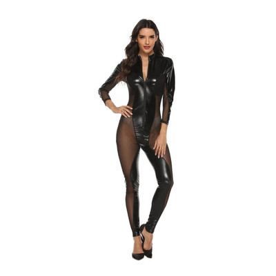 Foto 1 do produto Lingerie Topo Toys - Macacão Longo em Spandex e Tule | Disponível em 2 Tamanhos