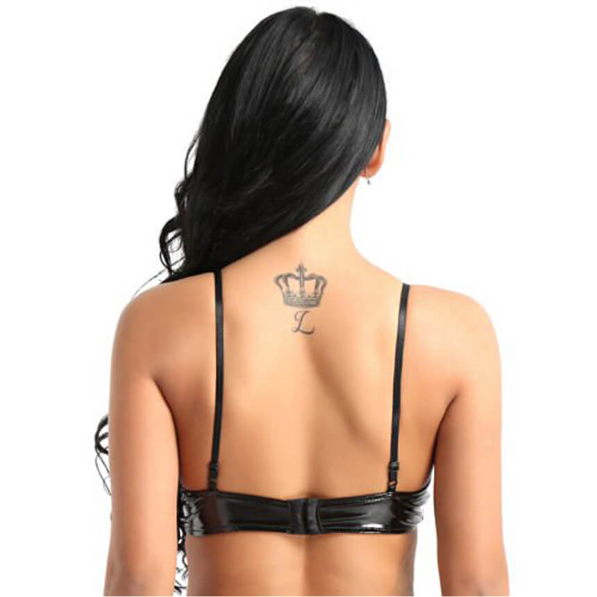 Lingerie Topo Toys - Sutiã Simples em Spandex com Abertura | Disponível em 2 Tamanhos - 3