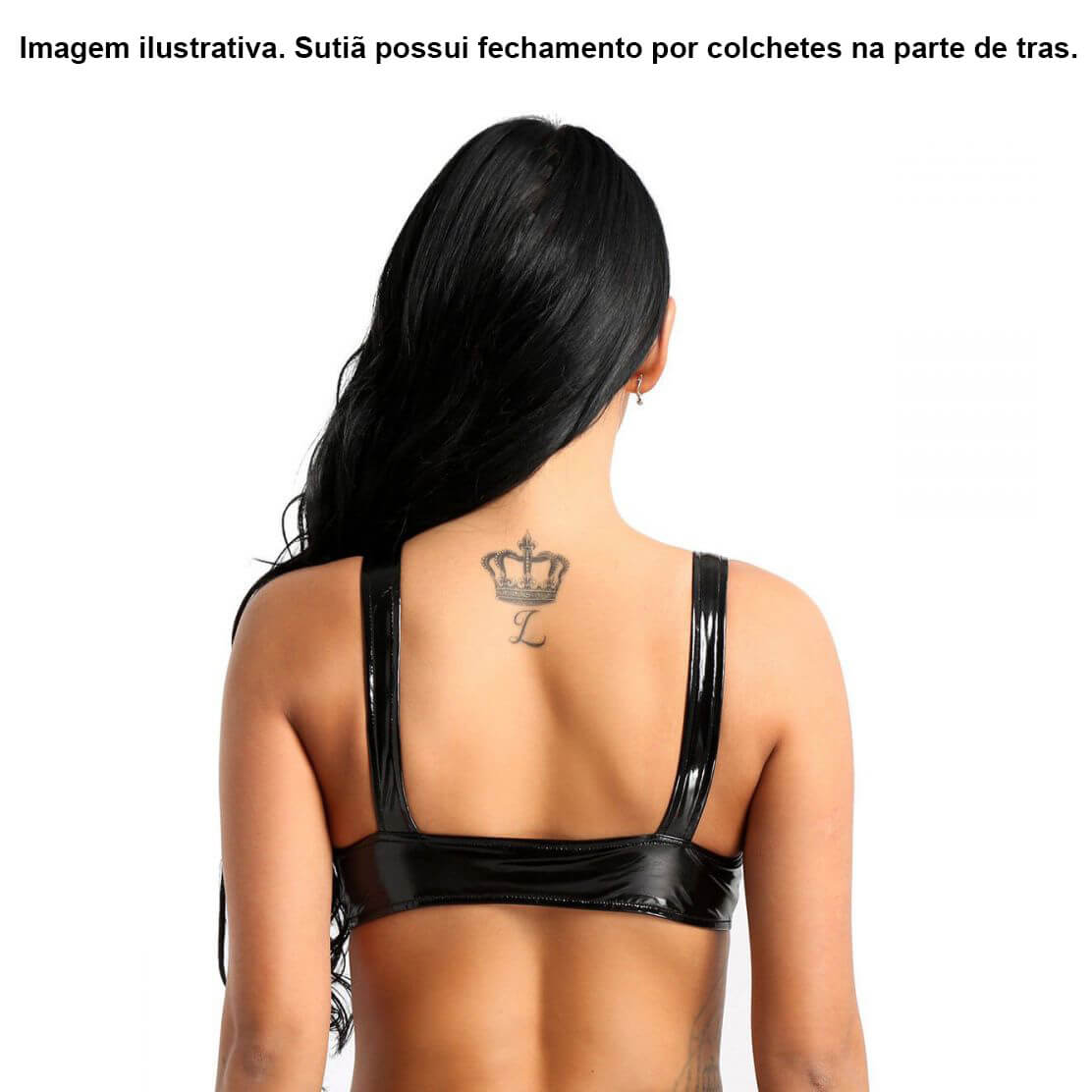 Lingerie Topo Toys - Sutiã em Spandex Naked Breast | Disponível em 2 Tamanhos - 5