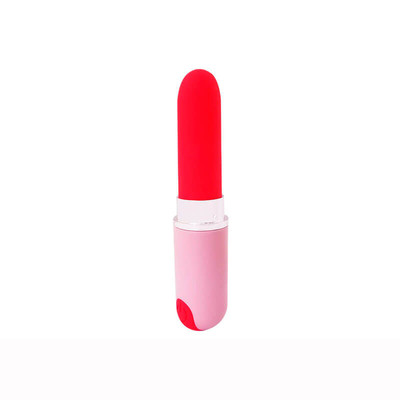 Foto 5 do produto Lipstick Vibe Vibration Massager - Vibrador em Forma de Batom com 10 Modos de Vibração e Carregamento via USB - 5,2 x 1,9 cm