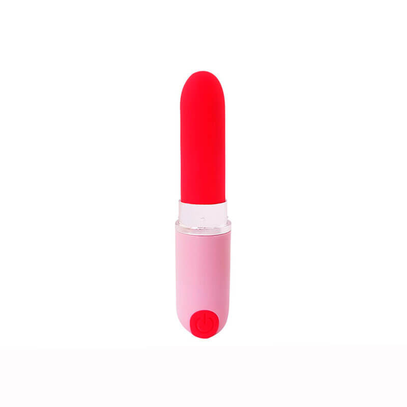 Lipstick Vibe Vibration Massager - Vibrador em Forma de Batom com 10 Modos de Vibração e Carregamento via USB - 5,2 x 1,9 cm - 6